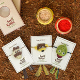 Seed Rakhi For Brother-Eco-Friendly & Handmade- (Multi)